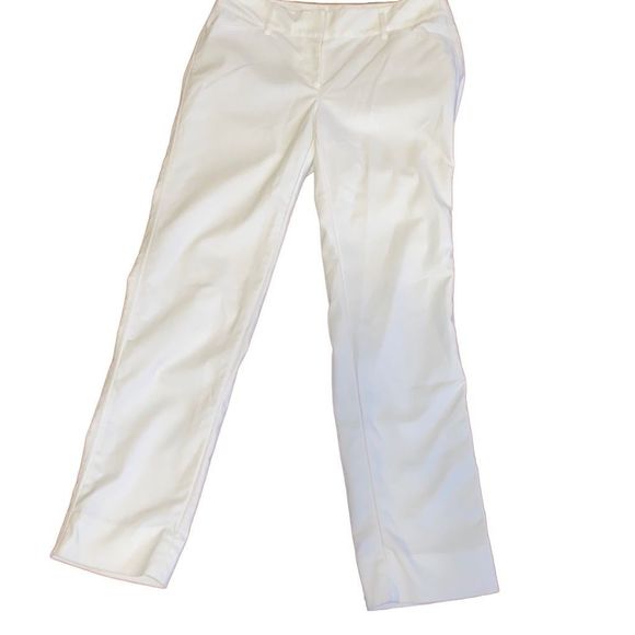 White House black market white slim ankle pants - Picture 2 of 7